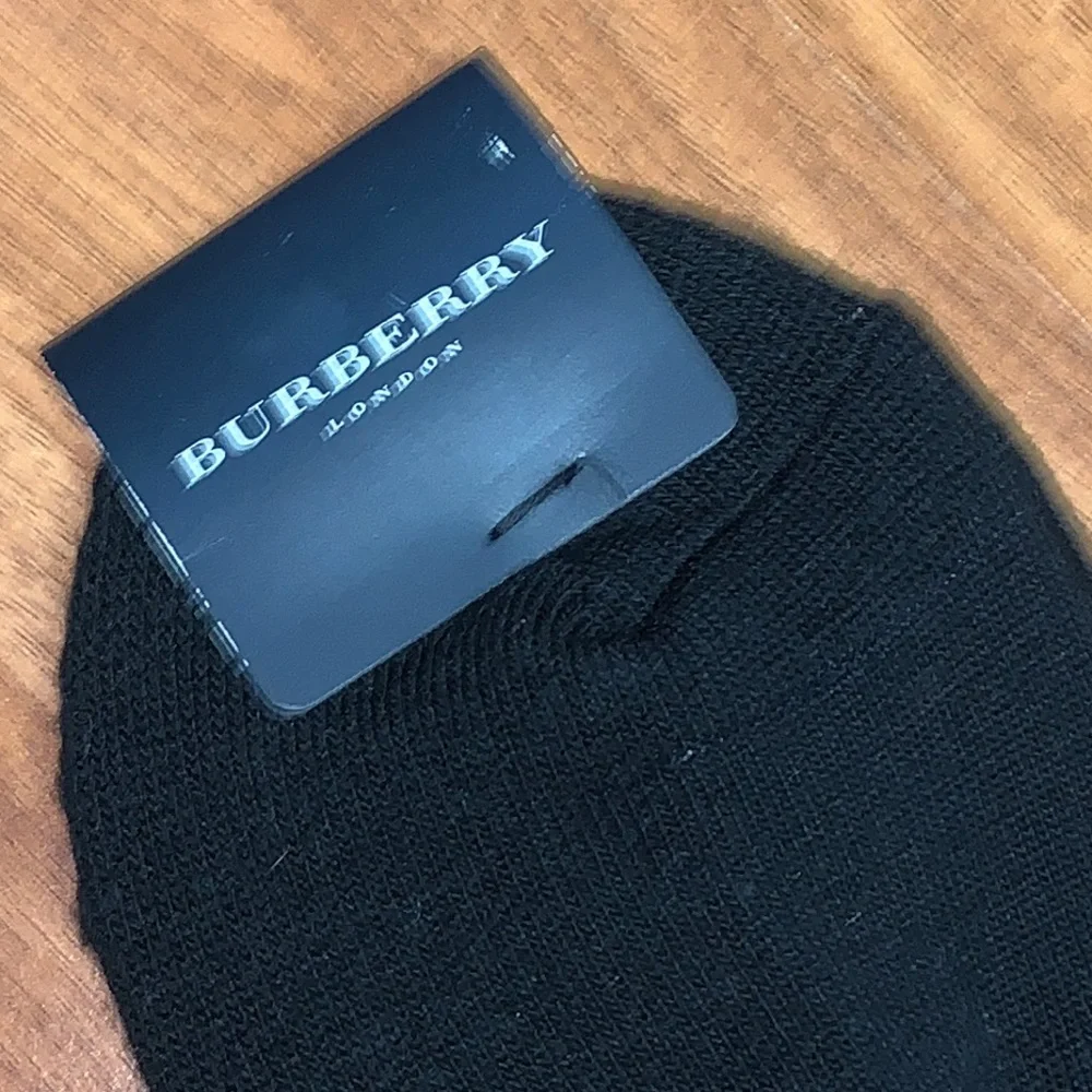 Authentic Burberry Socks with Cushioned Sole